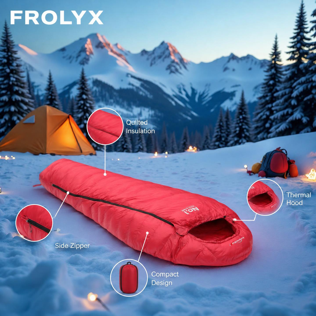 Saco de Dormir Ultraligero Kamperbox CW1100 | Camping & Trekking
