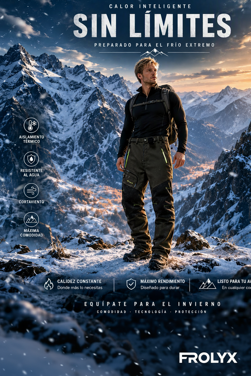 Pantalones Outdoor Resistentes y Elásticos para Hombre